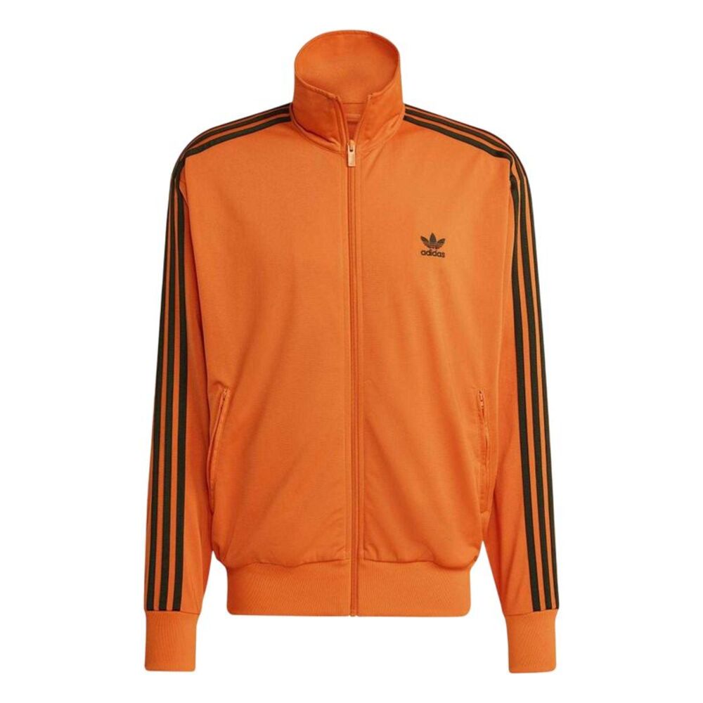 Adidas Mens Firebird Embroidered Logo Track Top / Orange